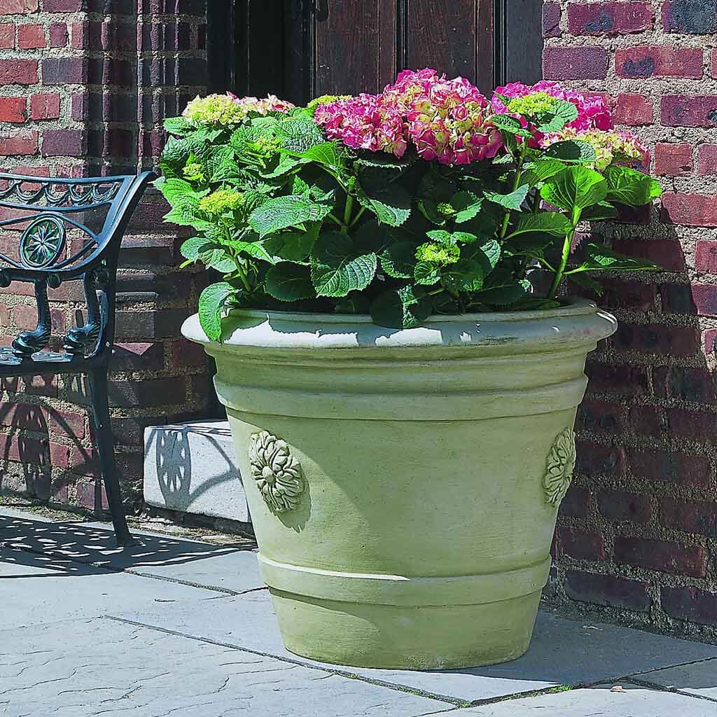 Campania Certosa Medallion Planter - P-297