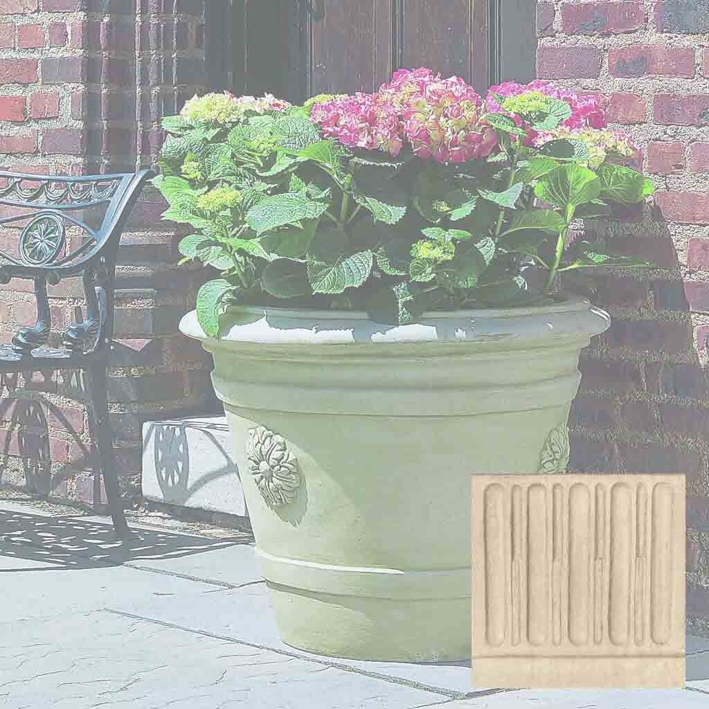 Campania Certosa Medallion Planter - P-297