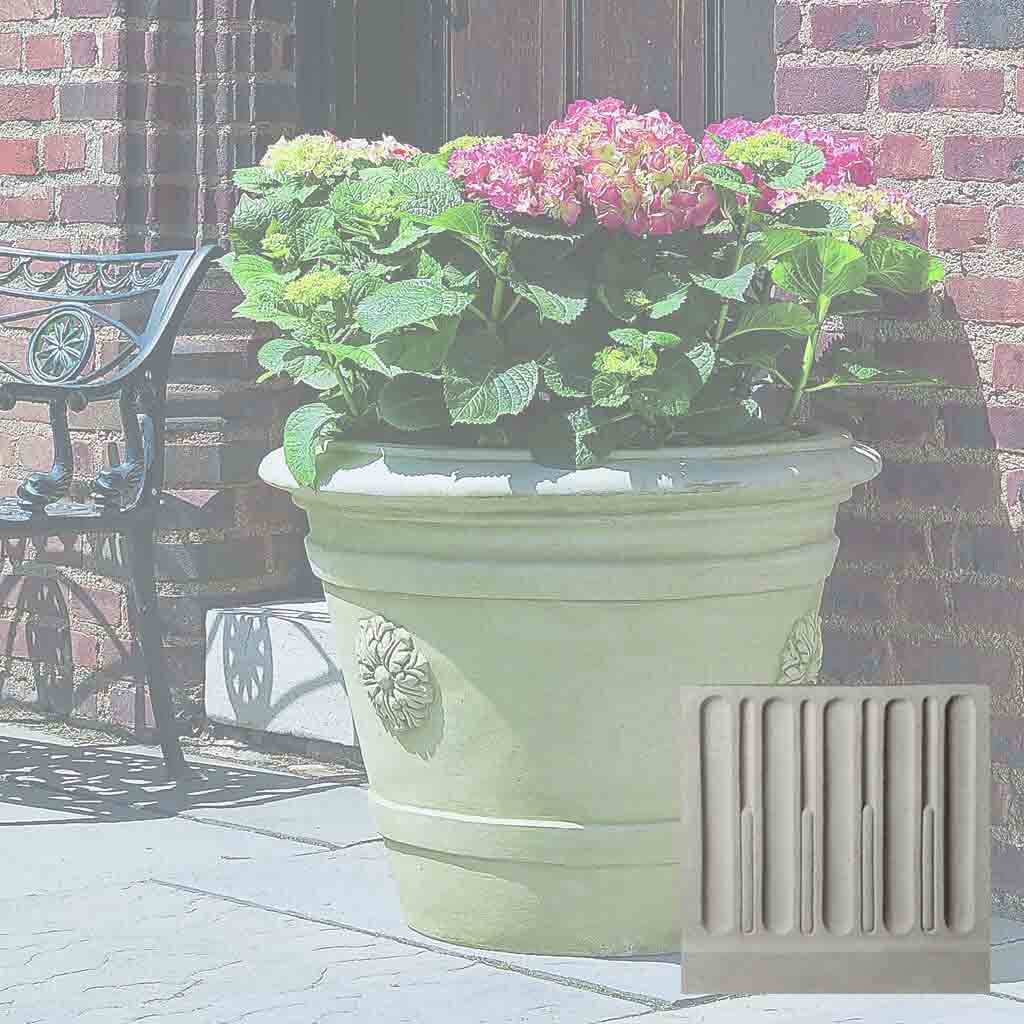 Campania Certosa Medallion Planter - P-297