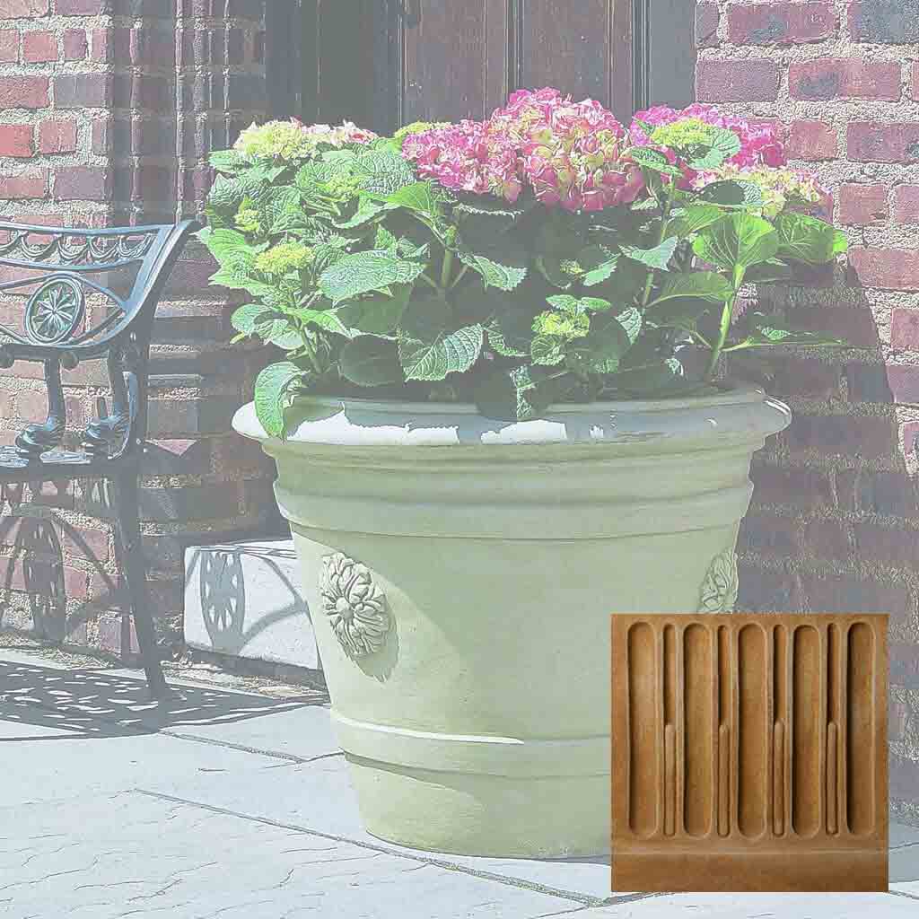Campania Certosa Medallion Planter - P-297