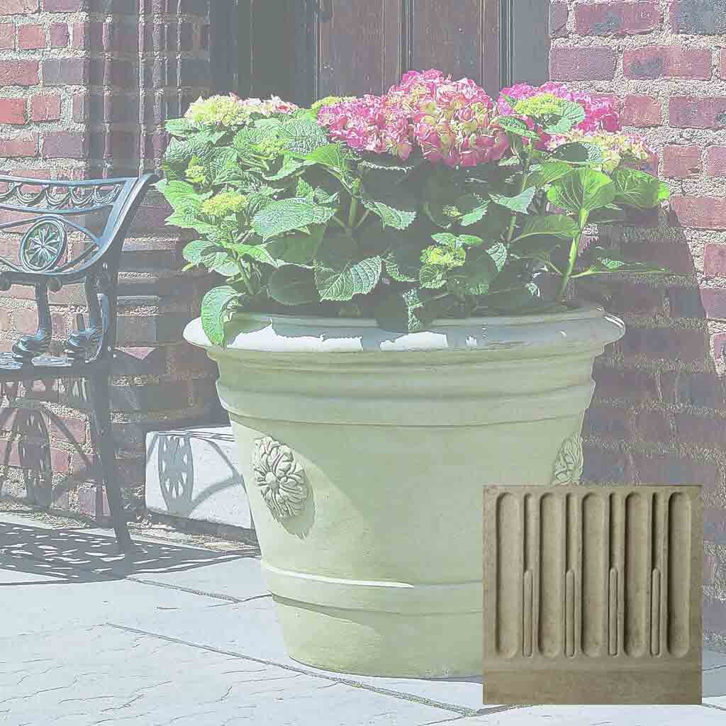 Campania Certosa Medallion Planter - P-297