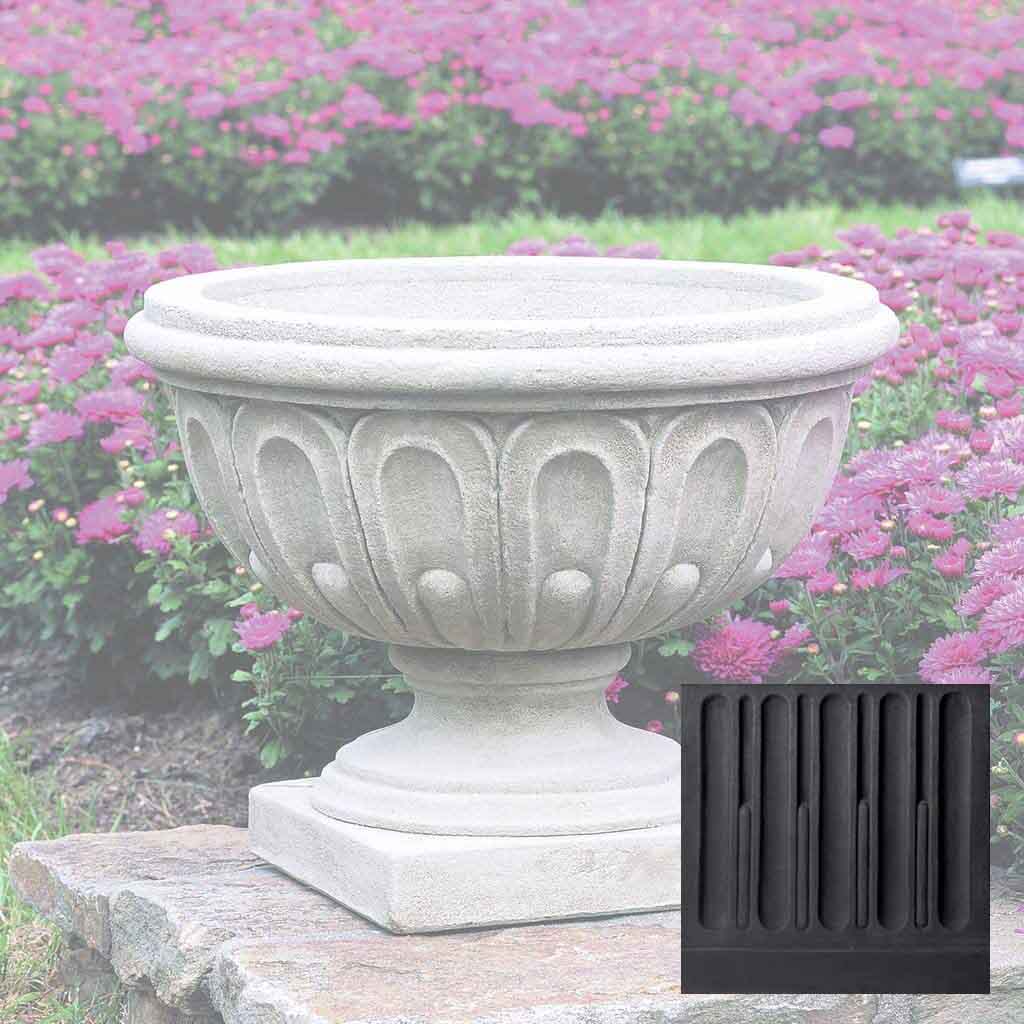 Campania Longwood Fluted Urn - P-351