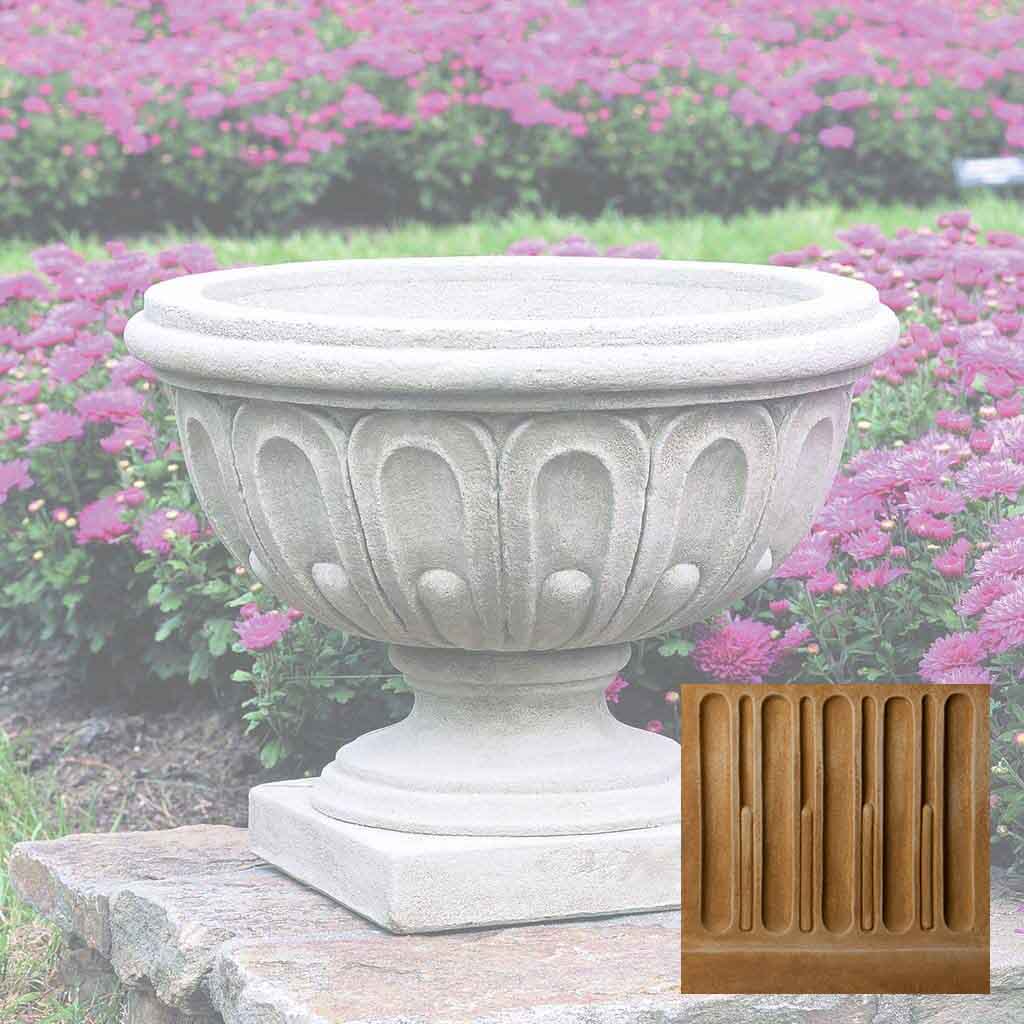 Campania Longwood Fluted Urn - P-351