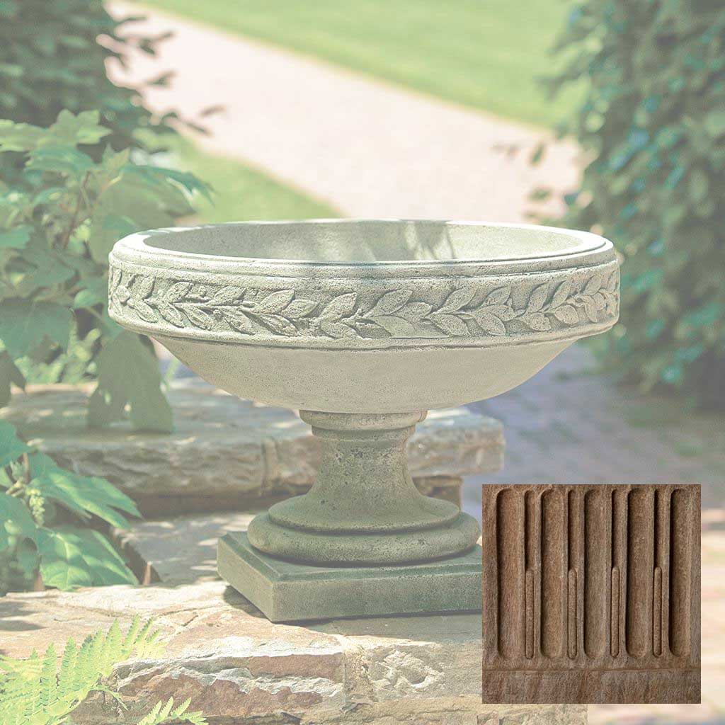 Campania Longwood Laurel Banded Urn Planter - P-466