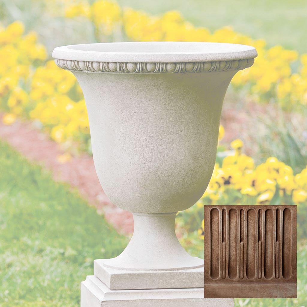 Campania Williamsburg Egg and Dart Urn Planter - P-467