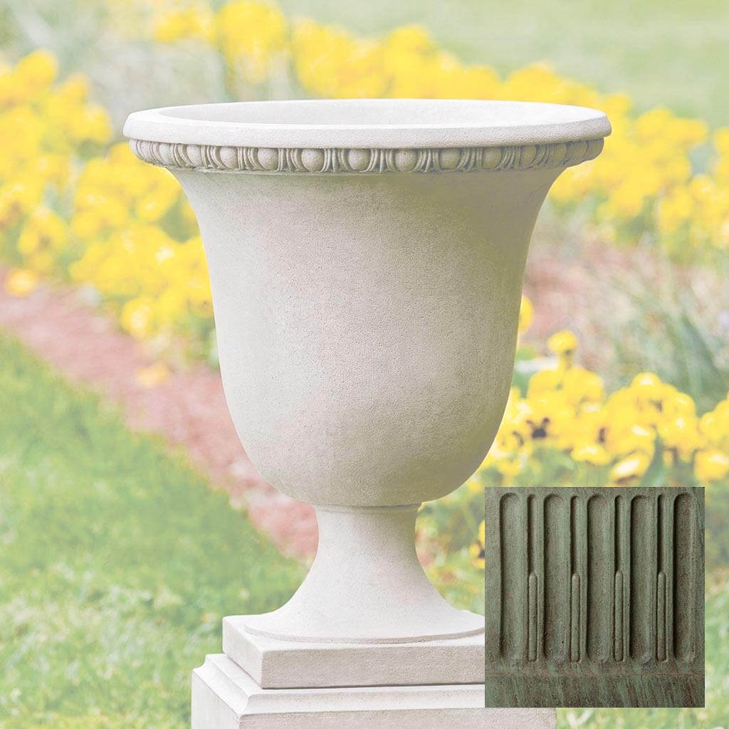 Campania Williamsburg Egg and Dart Urn Planter - P-467