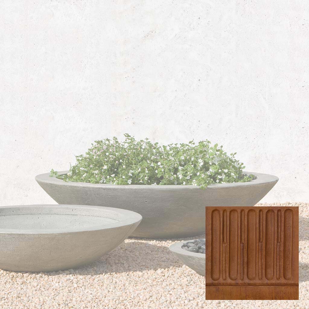Campania Low Zen Bowl Planter - P-502