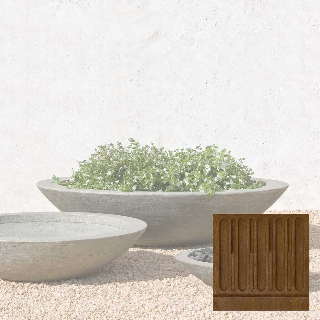 Campania Low Zen Bowl Planter - P-502