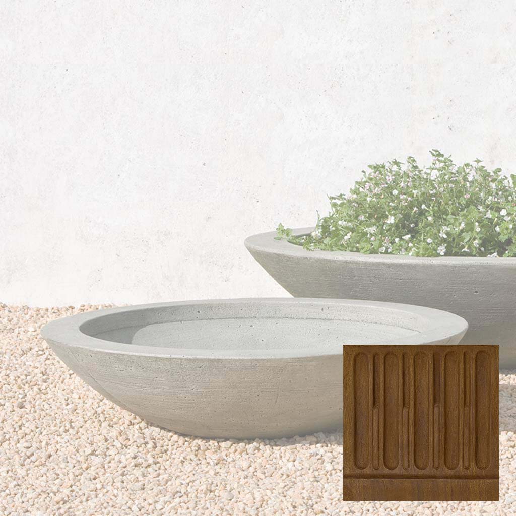 Campania Low Zen Bowl Planter - P-502