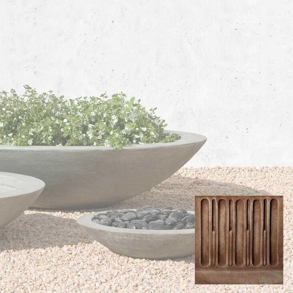 Campania Low Zen Bowl Planter - P-502