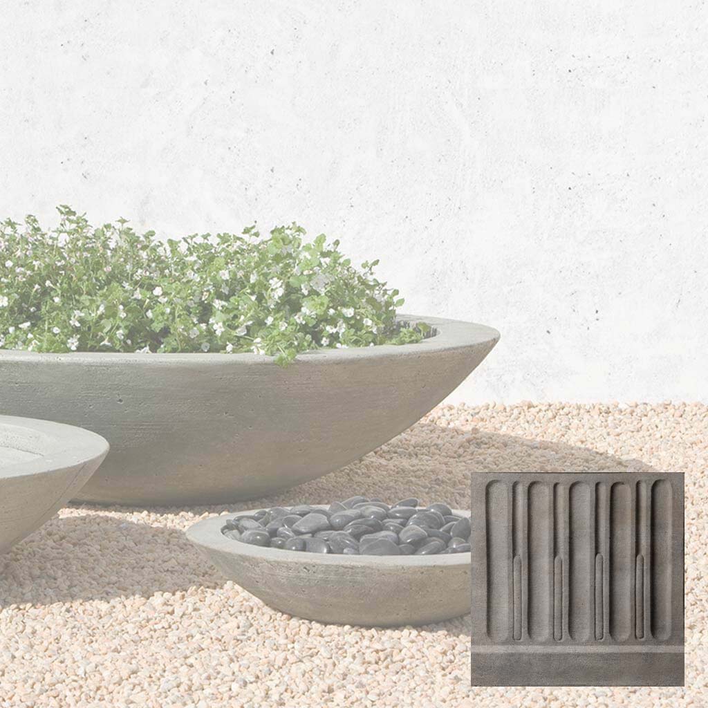 Campania Low Zen Bowl Planter - P-502