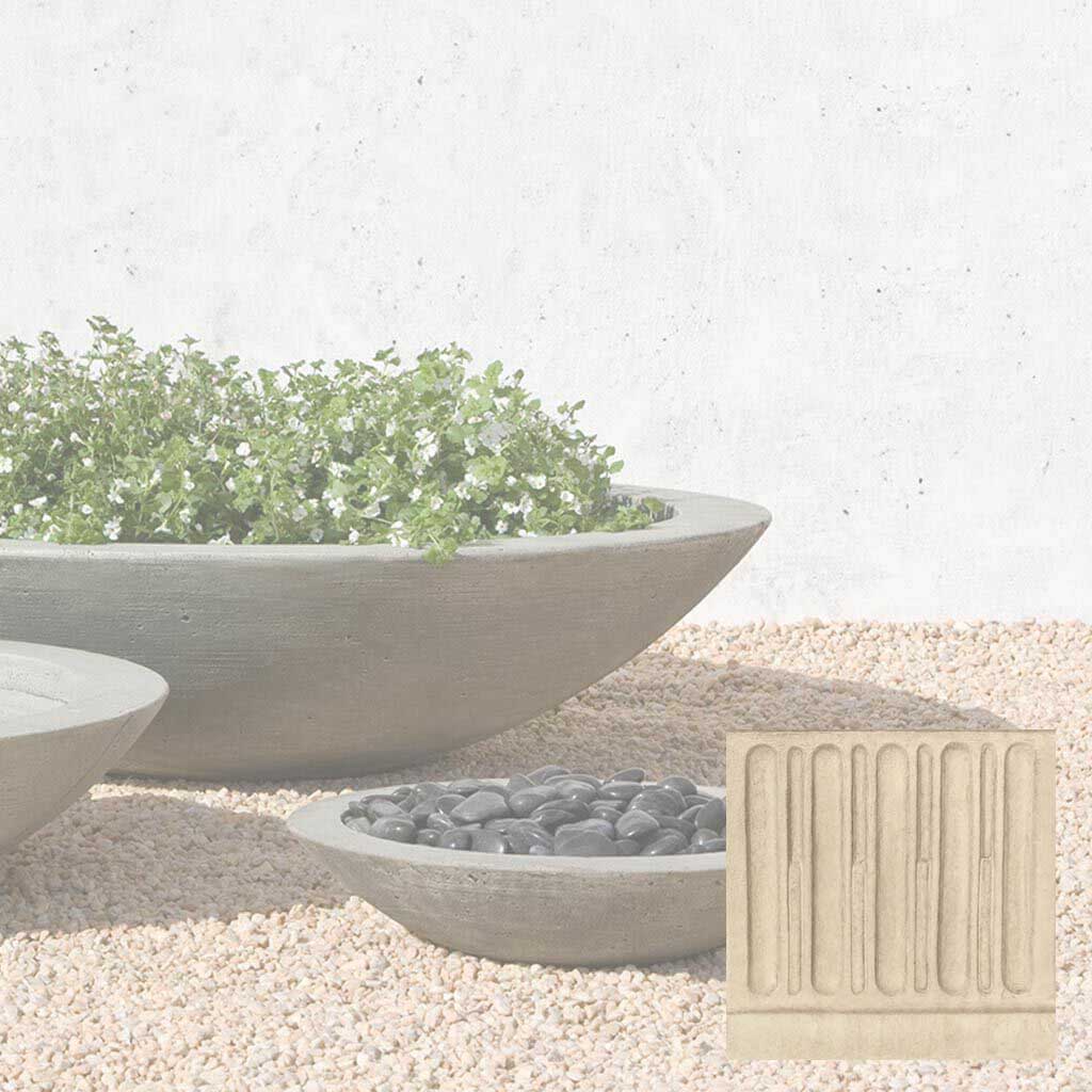 Campania Low Zen Bowl Planter - P-502