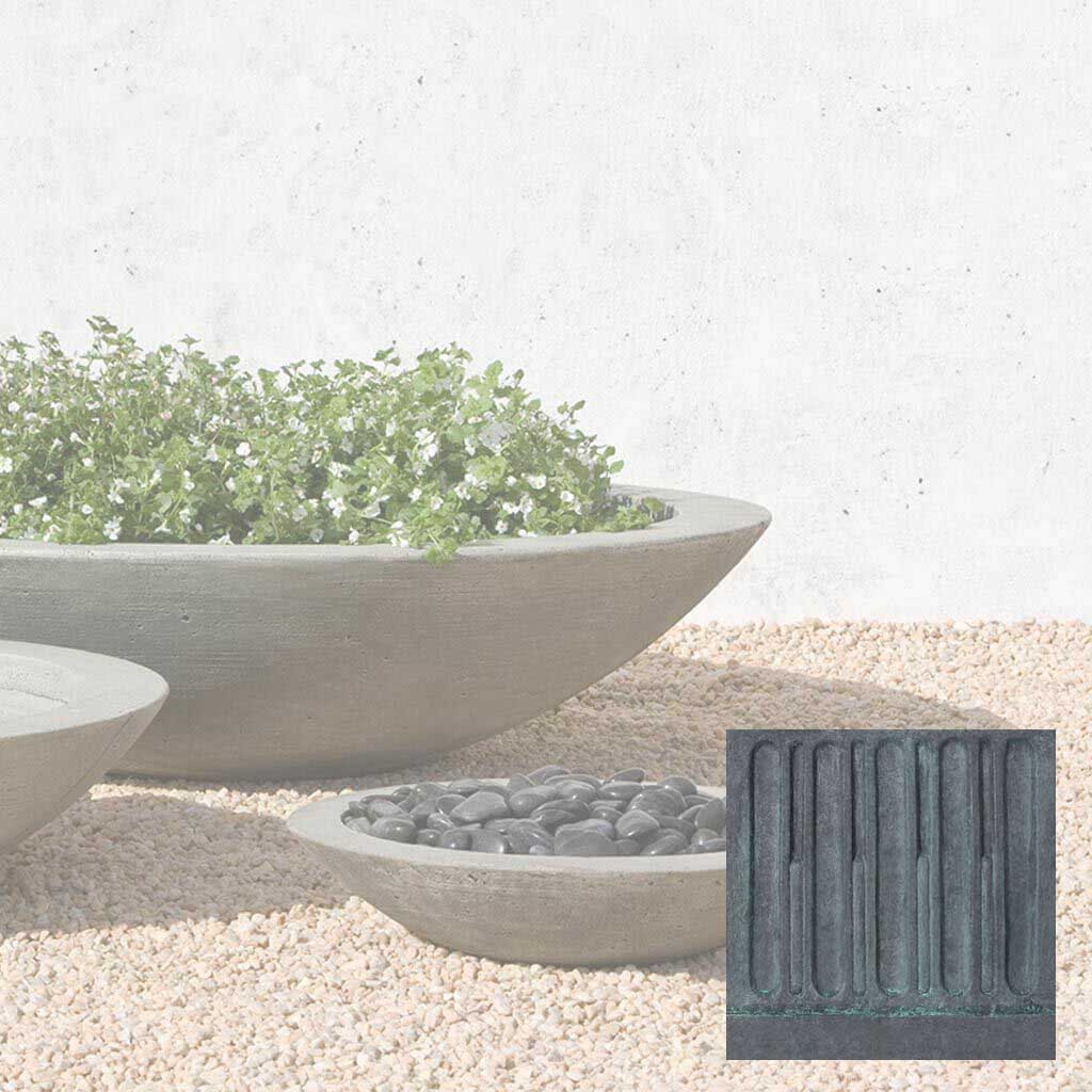 Campania Low Zen Bowl Planter - P-502