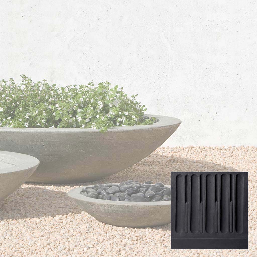 Campania Low Zen Bowl Planter - P-502