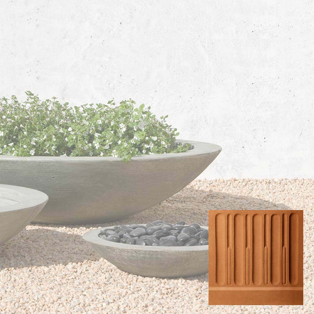 Campania Low Zen Bowl Planter - P-502
