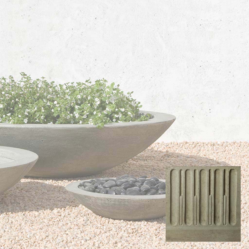 Campania Low Zen Bowl Planter - P-502