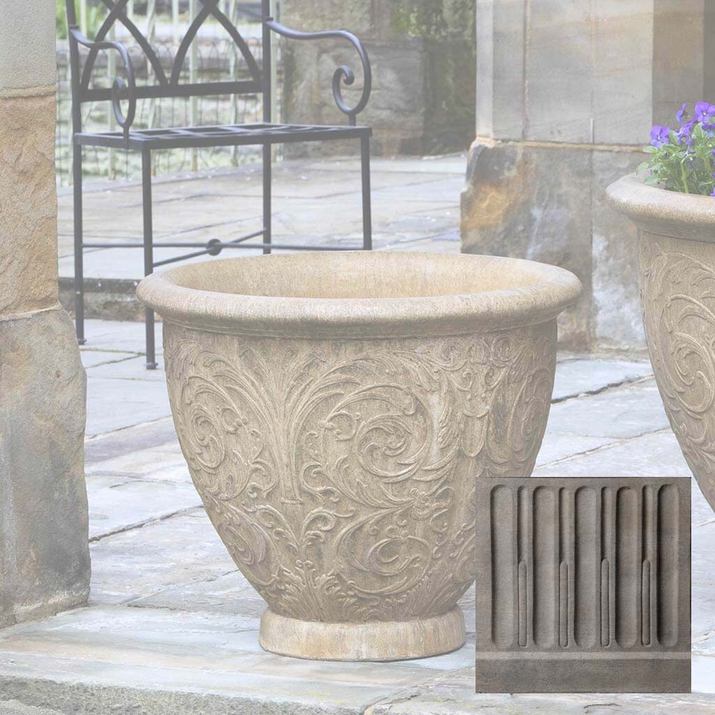 Campania Arabesque Planter - P-516
