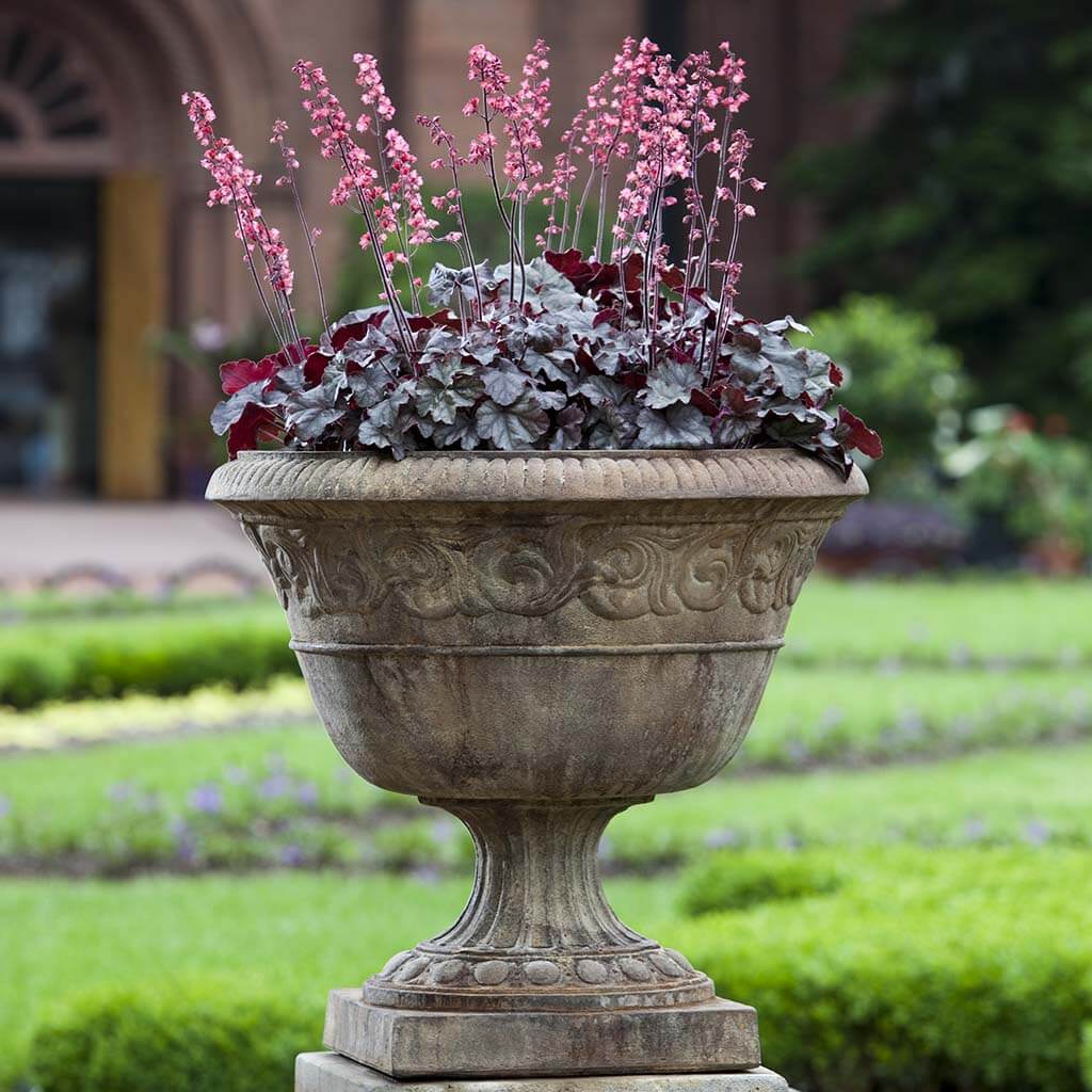 Campania Smithsonian Foliated Scroll Urn - P-523
