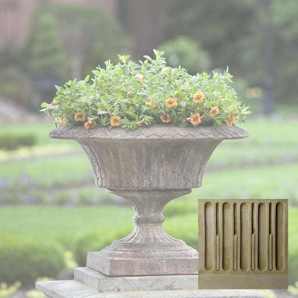 Campania Smithsonian Fluted Valentine Urn - P-527