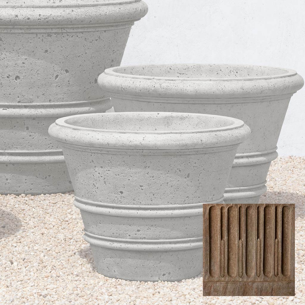Campania Textured Rolled Rim - P-543