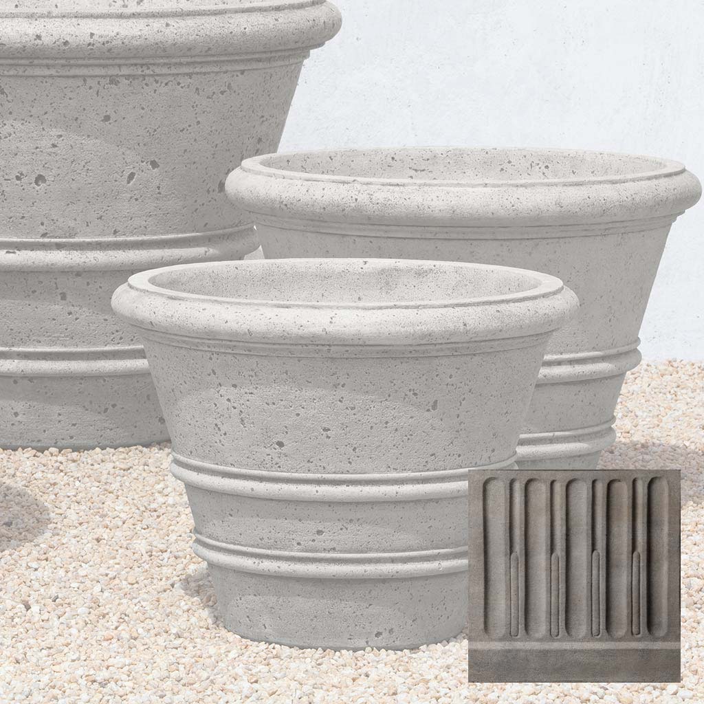 Campania Textured Rolled Rim - P-543