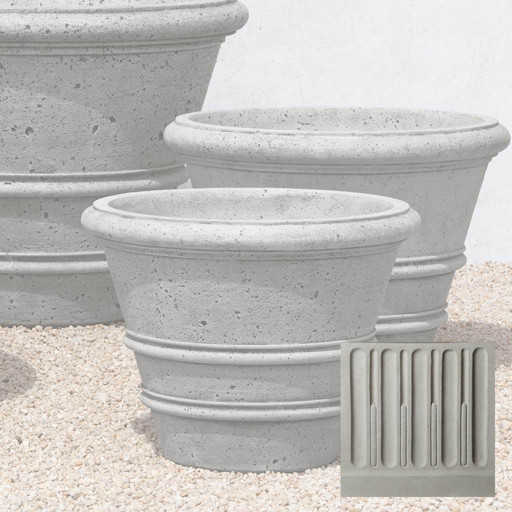 Campania Textured Rolled Rim - P-543