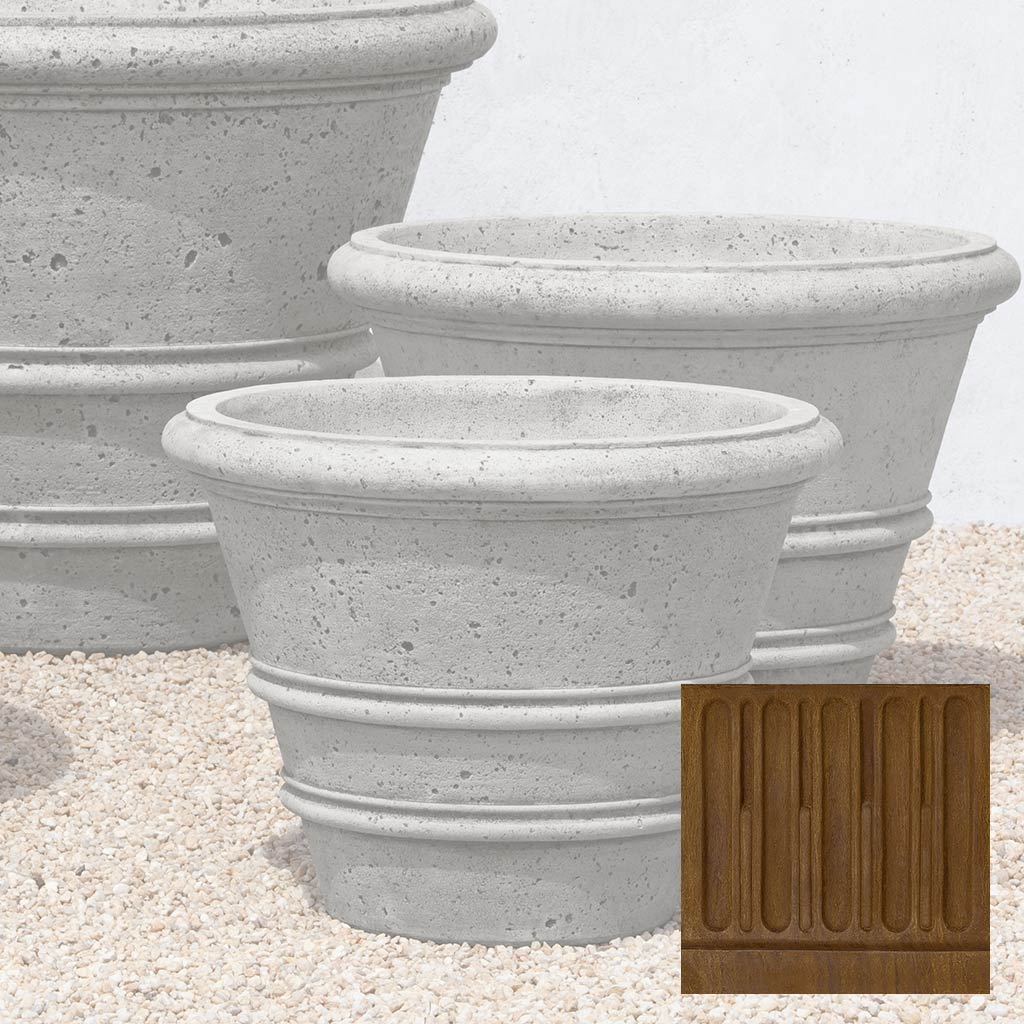 Campania Textured Rolled Rim - P-543
