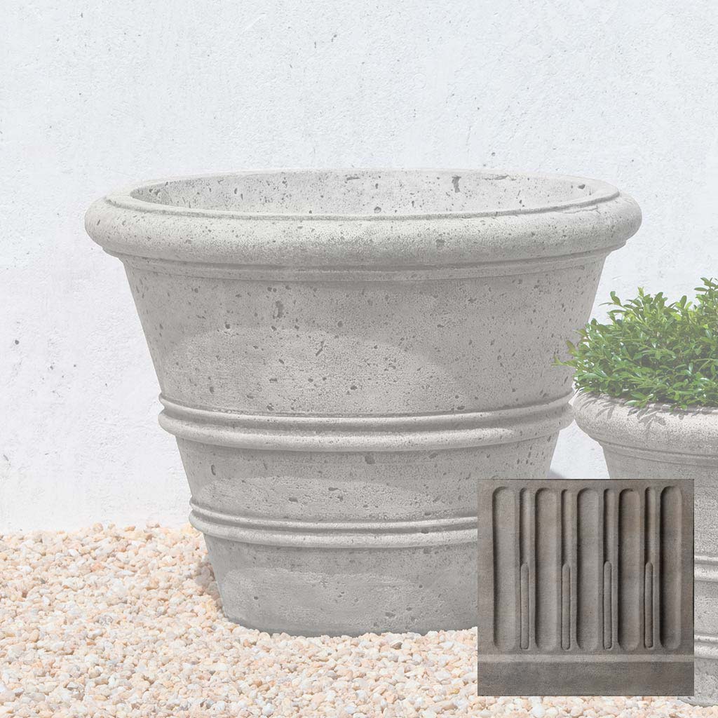 Campania Textured Rolled Rim - P-543