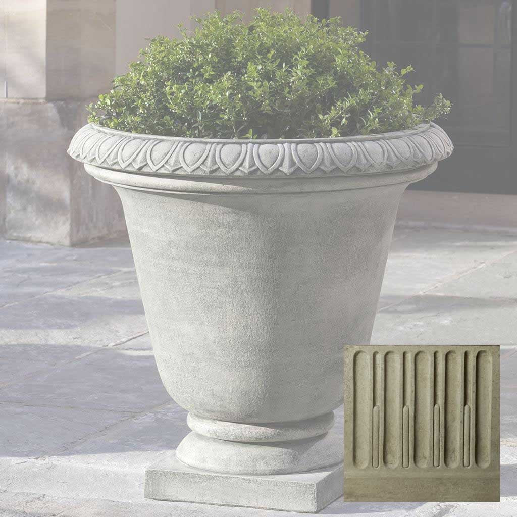 Campania Millbridge Urn with Pedestal - PPD-552