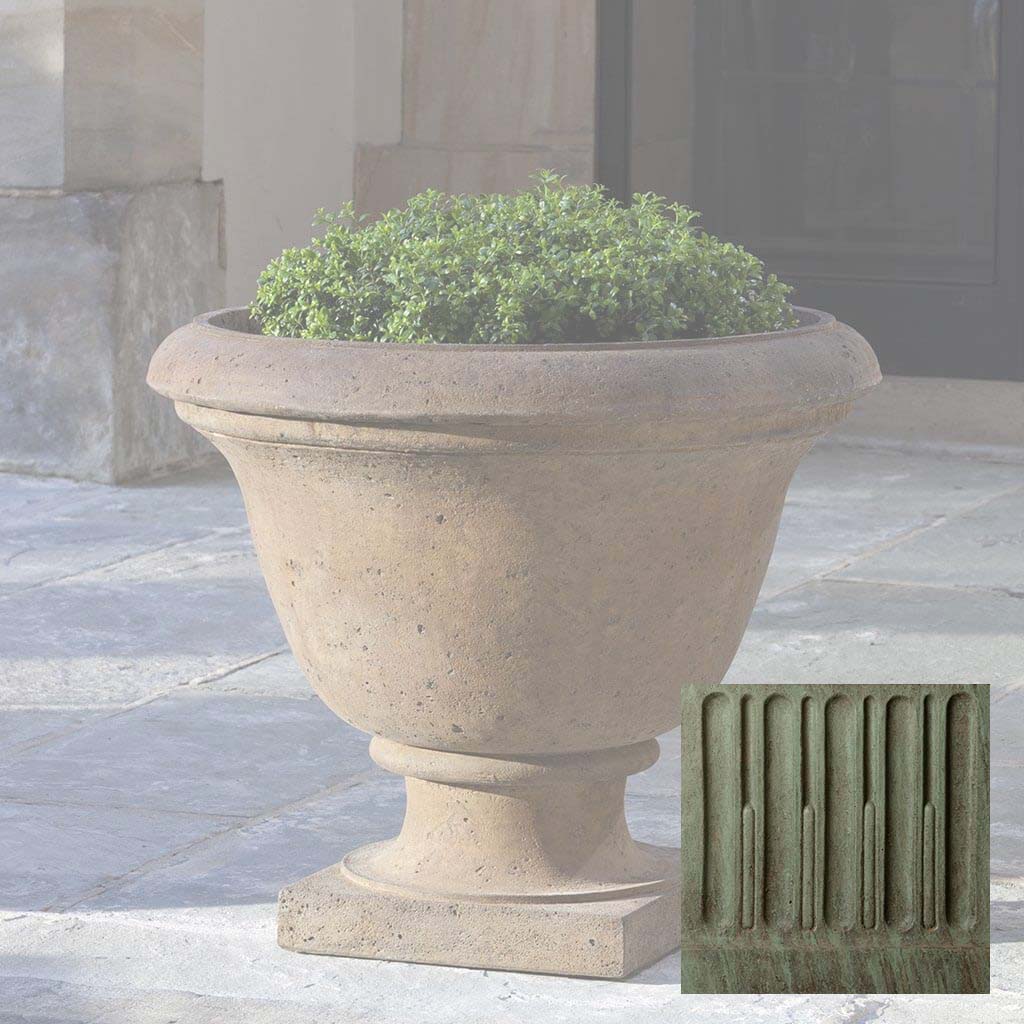 Campania Textured Greenwich Urn - P-553
