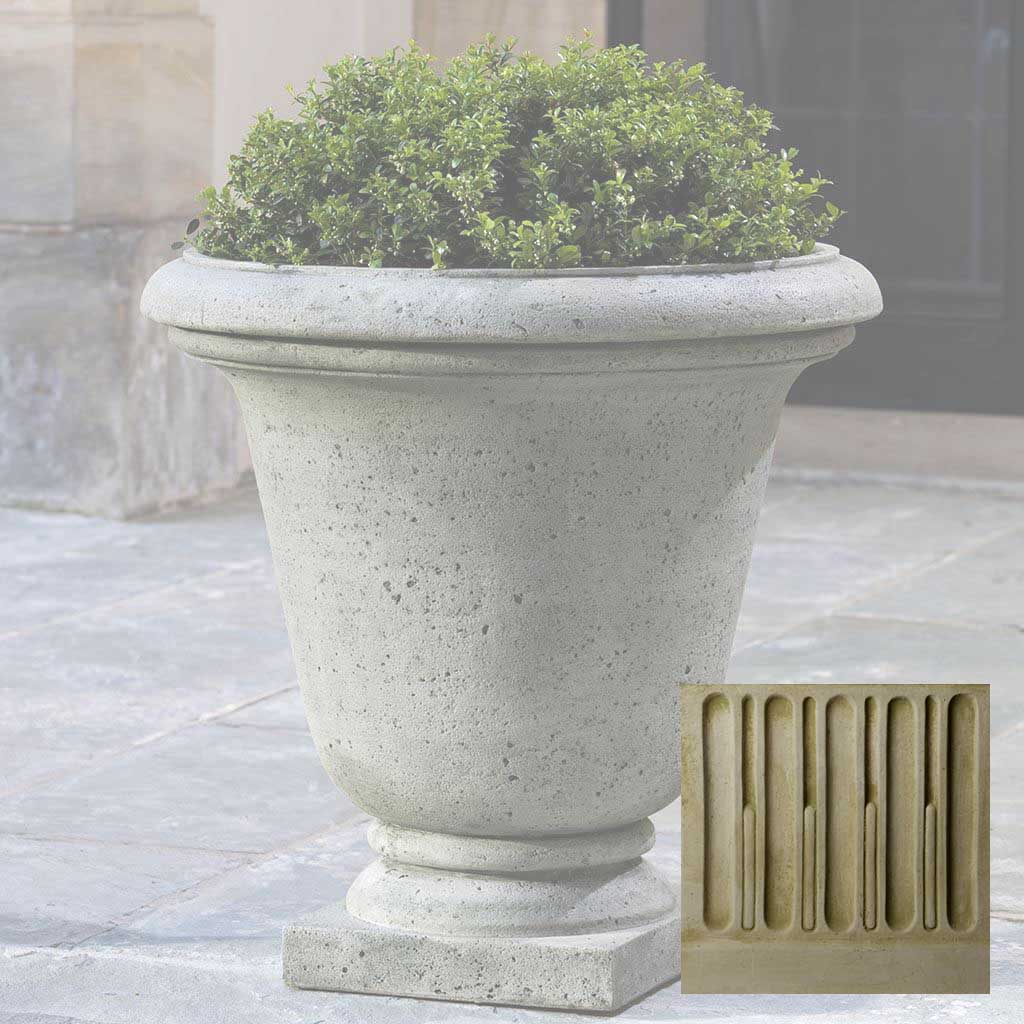 Campania Textured Hampton Urn - P-554