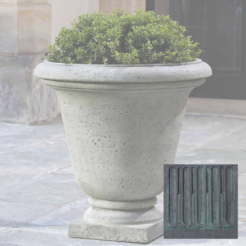 Campania Textured Hampton Urn - P-554