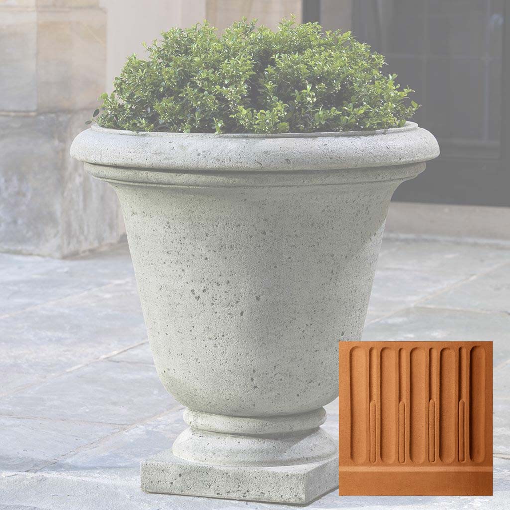Campania Textured Hampton Urn - P-554