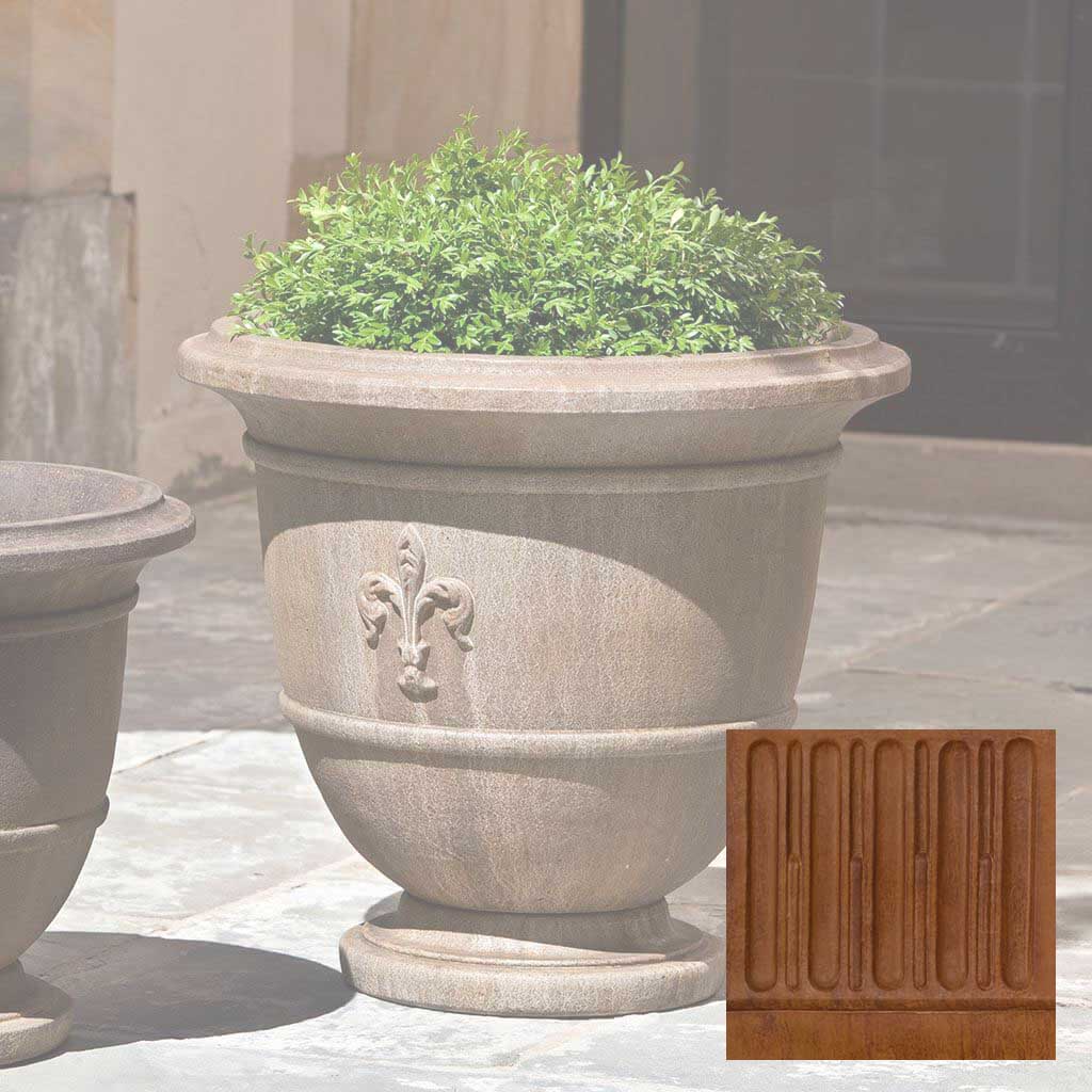 Campania Fleur de Lis Urn - P-573