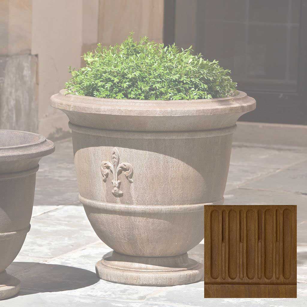 Campania Fleur de Lis Urn - P-573