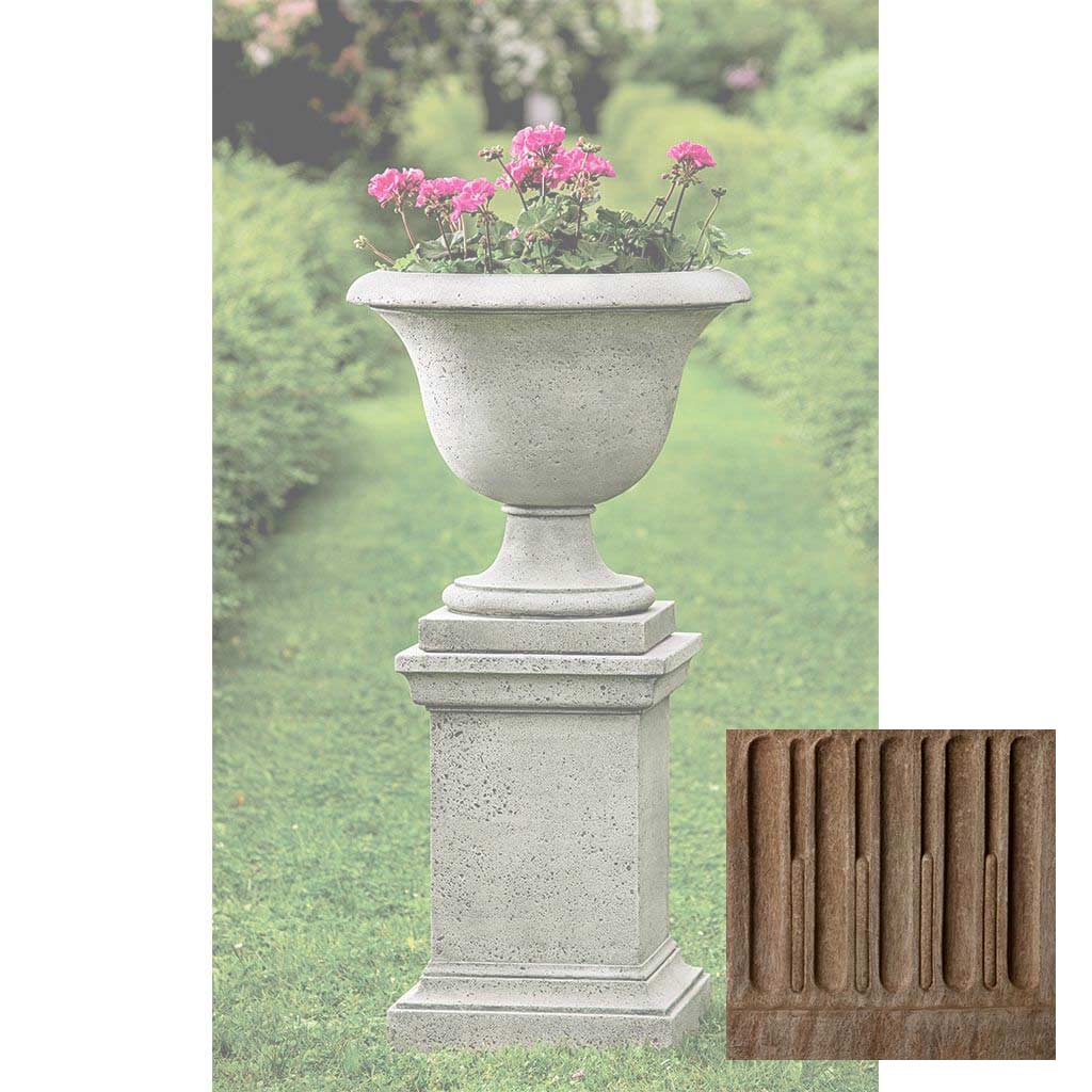 Campania Fairfield Urn with Pedestal - PPD-608