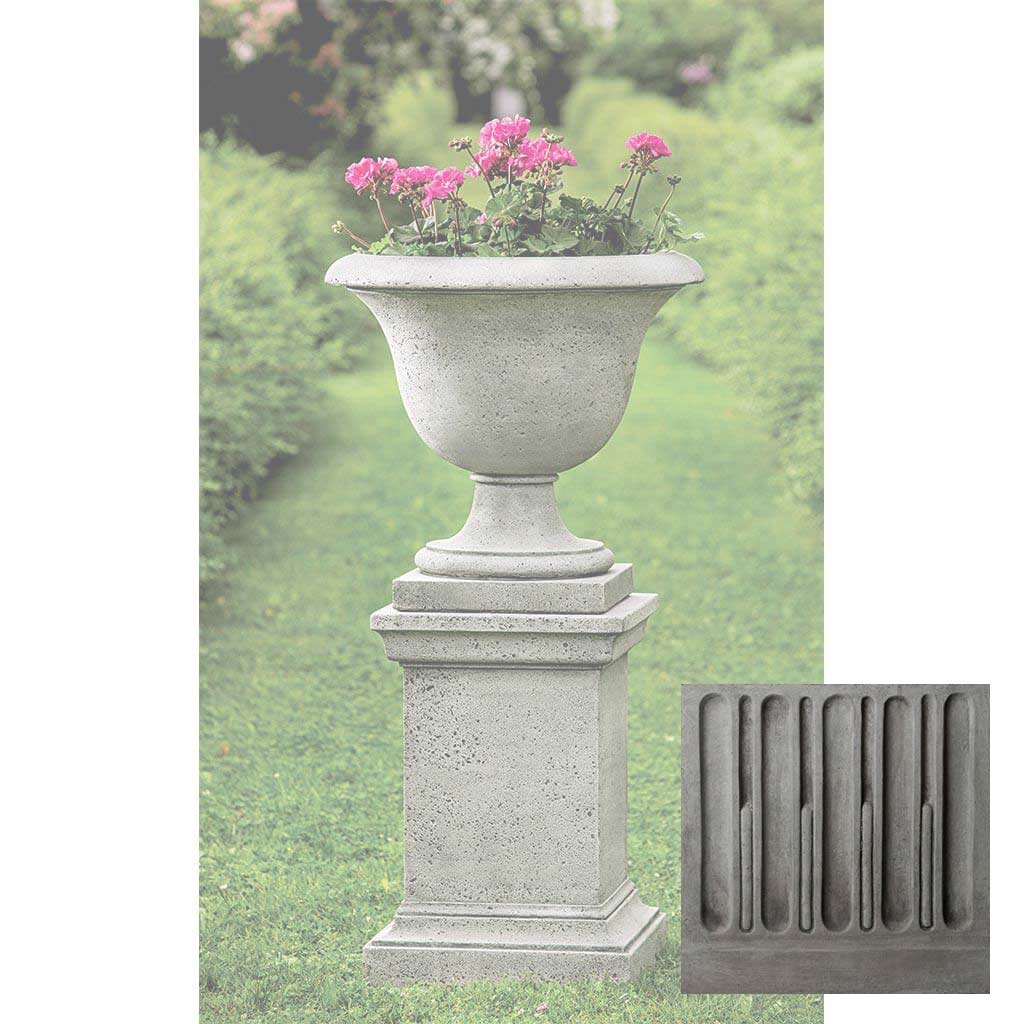 Campania Fairfield Urn with Pedestal - PPD-608