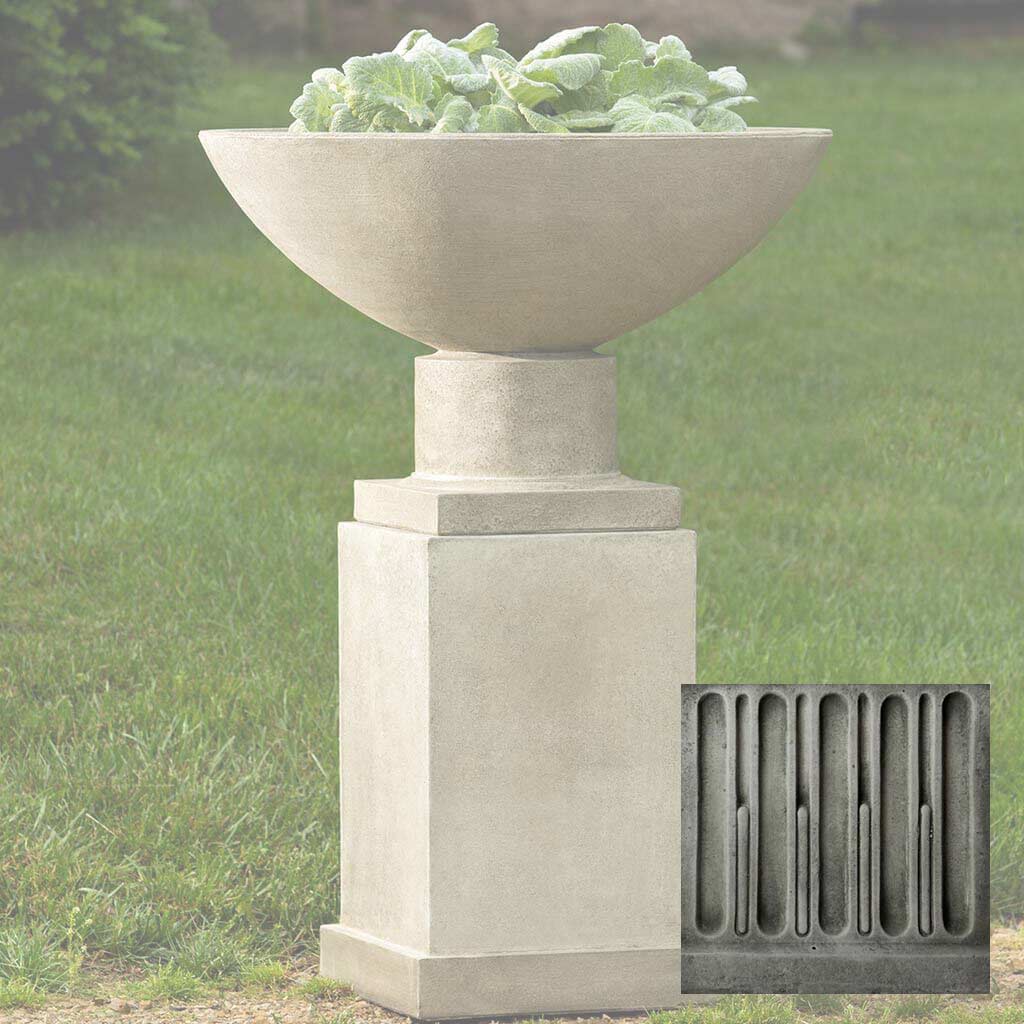 Campania Savoy Planter with Pedestal - PPD-622