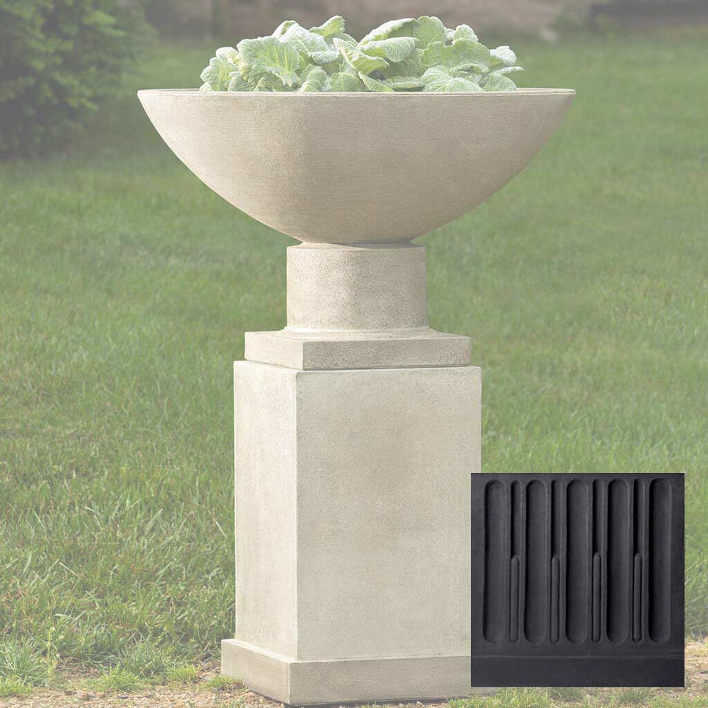 Campania Savoy Planter with Pedestal - PPD-622