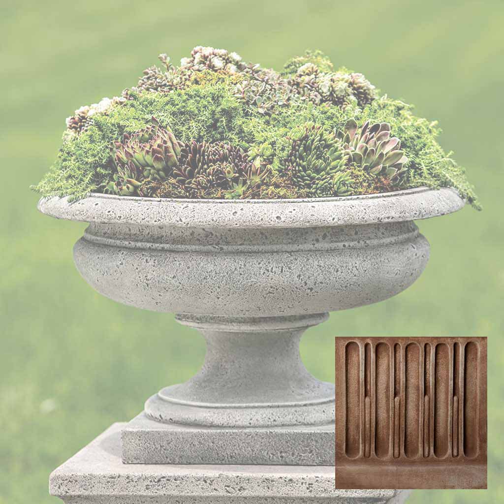 Campania Textured Palazzo Urn - P-629