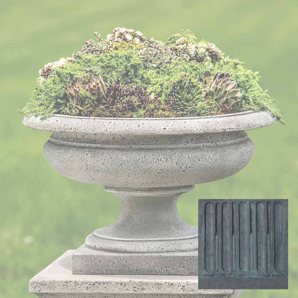 Campania Textured Palazzo Urn - P-629