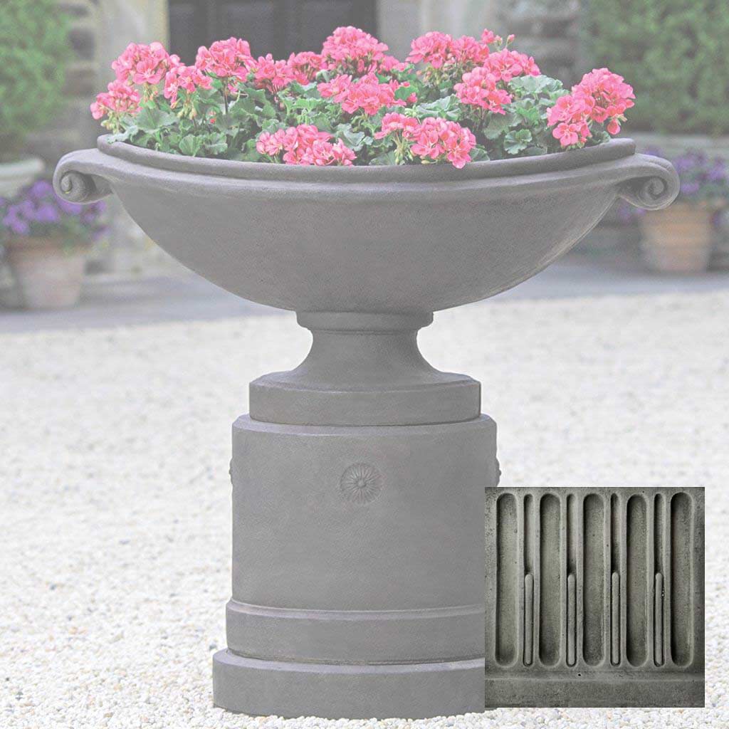 Campania Medici Planter with Pedestal - PPD-630