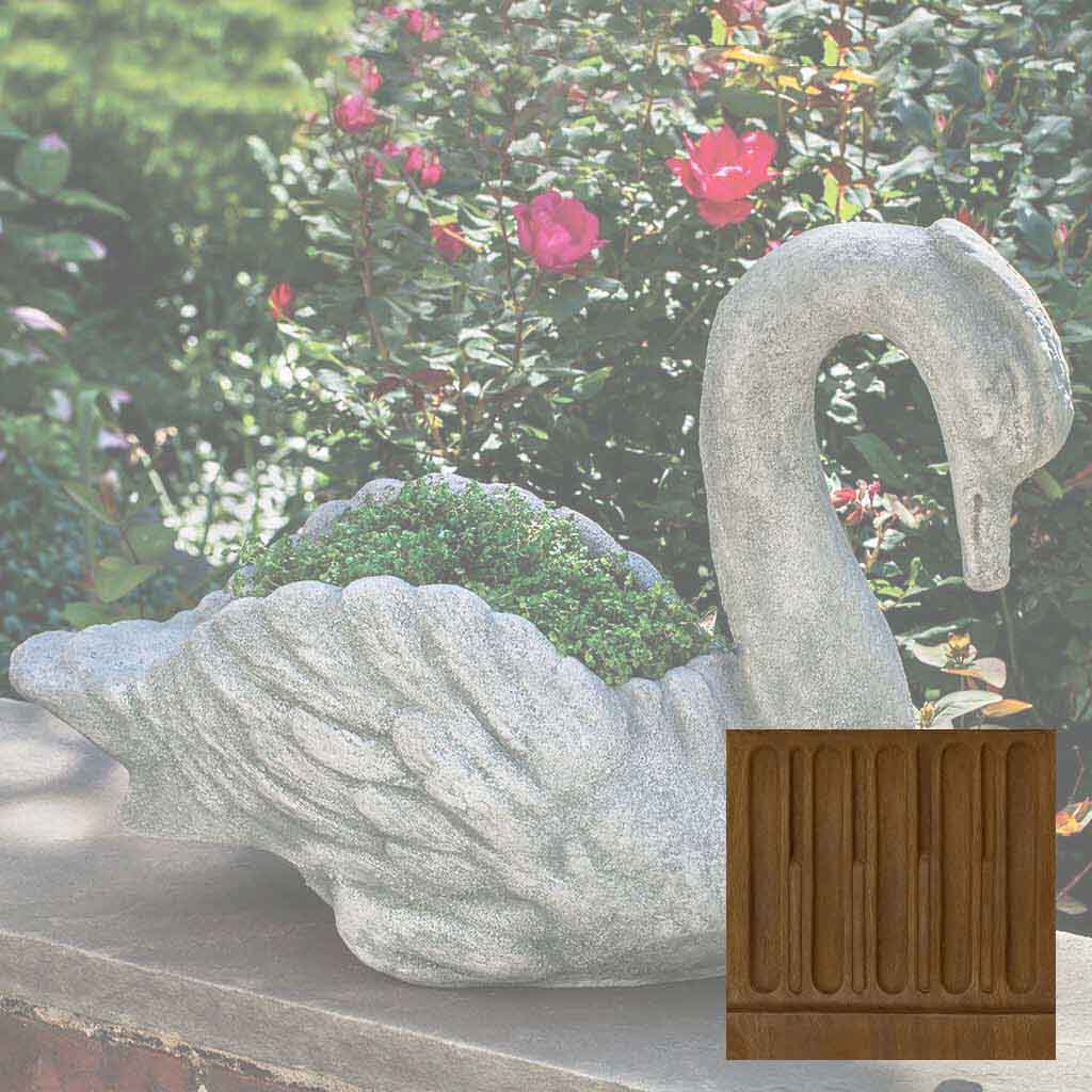 Campania Newport Swan Garden Statue - P-678