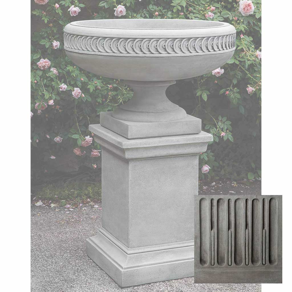 Campania Chatham Urn w/ Greenwich Pedestal - PPD-701