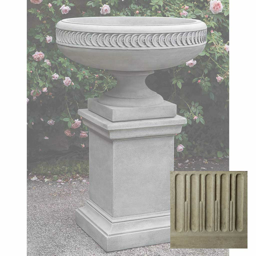 Campania Chatham Urn w/ Greenwich Pedestal - PPD-701