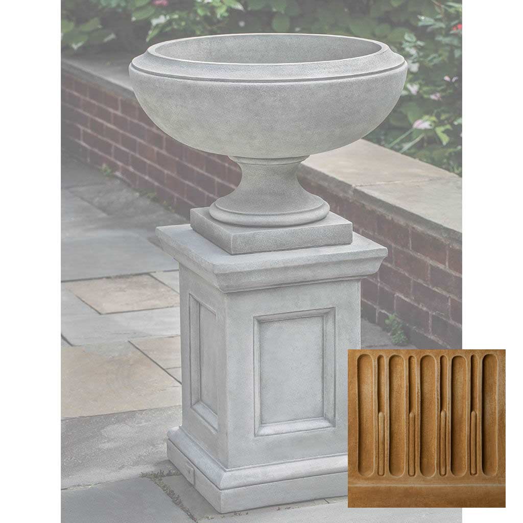 Campania Jensen Urn Small w/ Barnett Pedestal - PPD-703