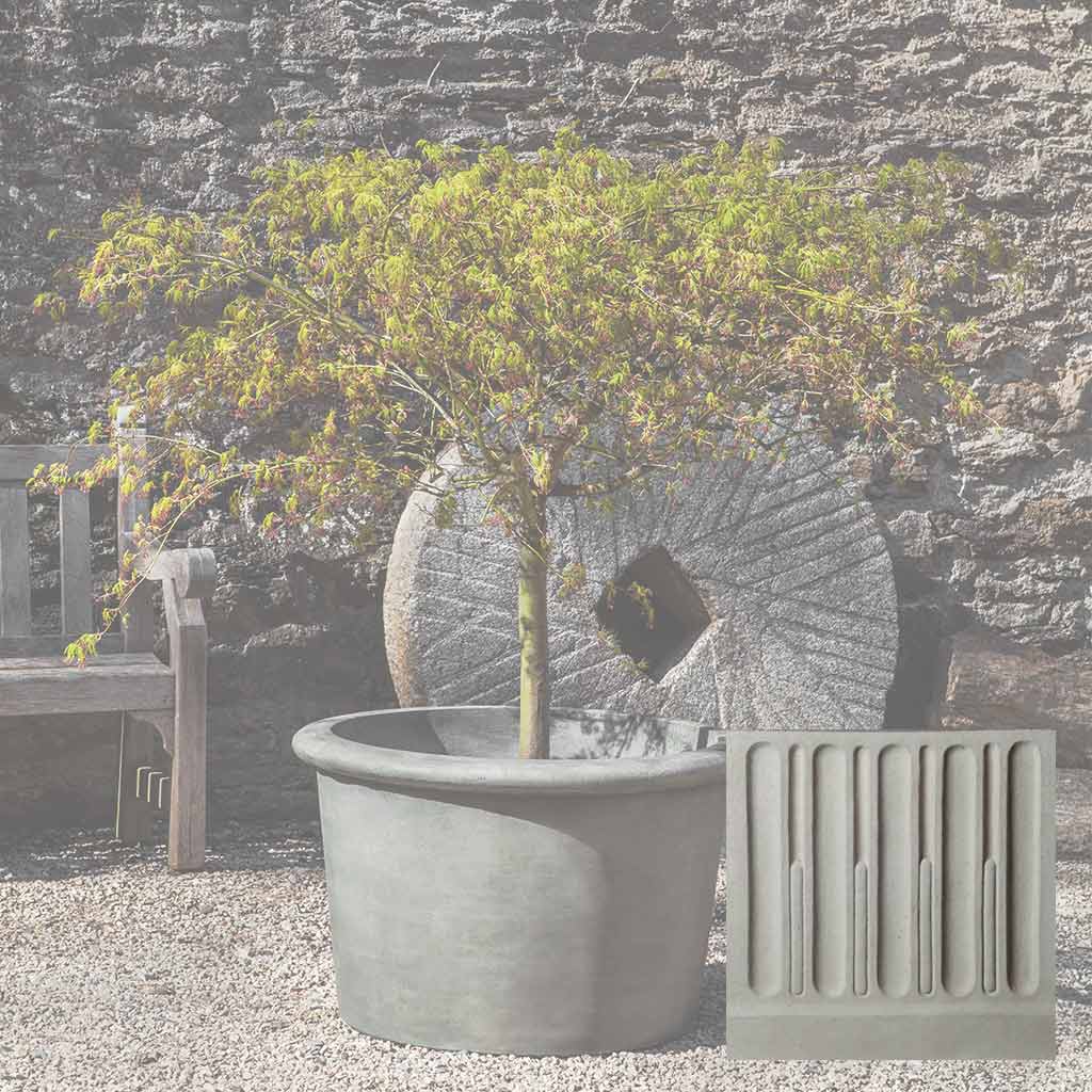Campania Palo Alto Low Planter - P-739