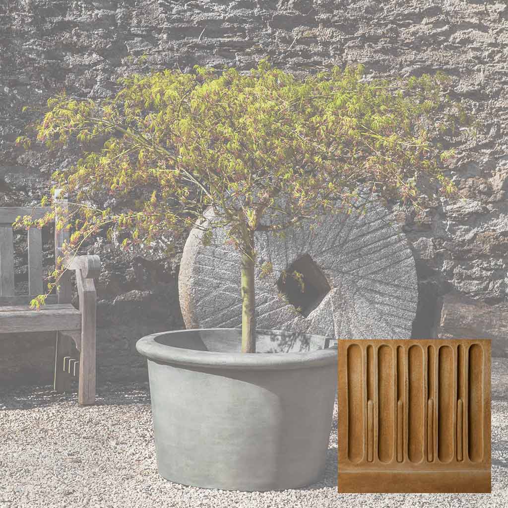 Campania Palo Alto Low Planter - P-739