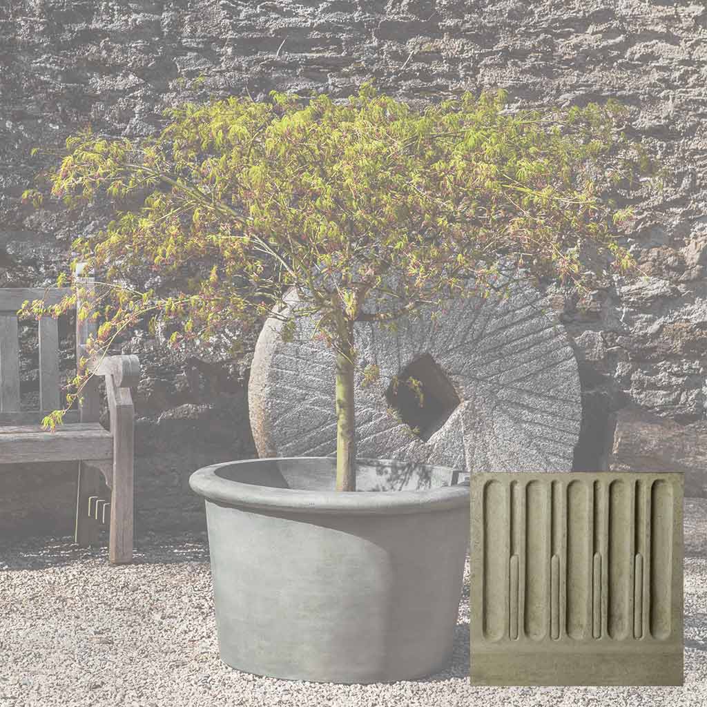 Campania Palo Alto Low Planter - P-739