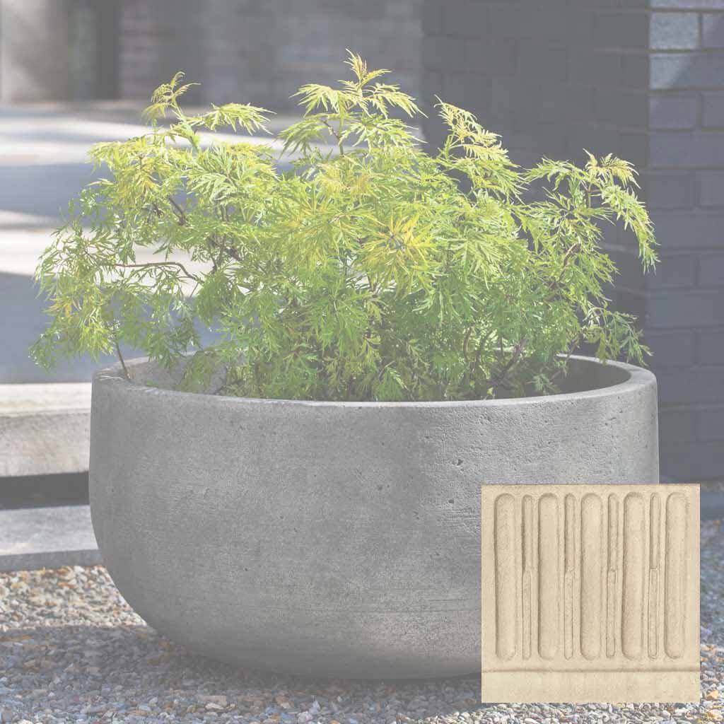 Campania Low Tribeca Planter - P-764